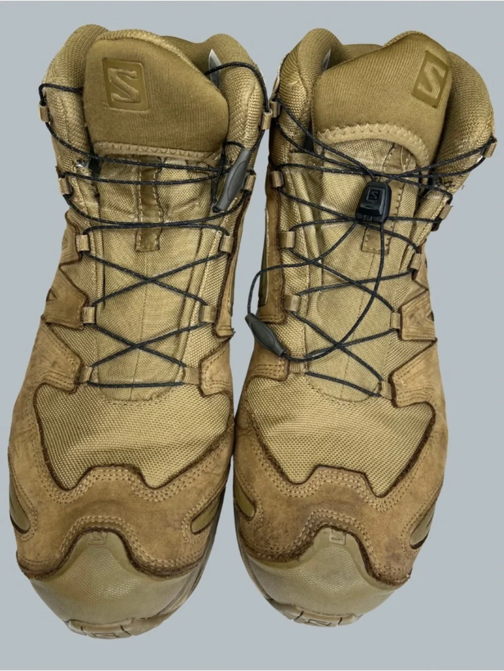Salomon XA Forces Mid GTX Tactical Boots Coyote Brown Gore-Tex Men’s 15